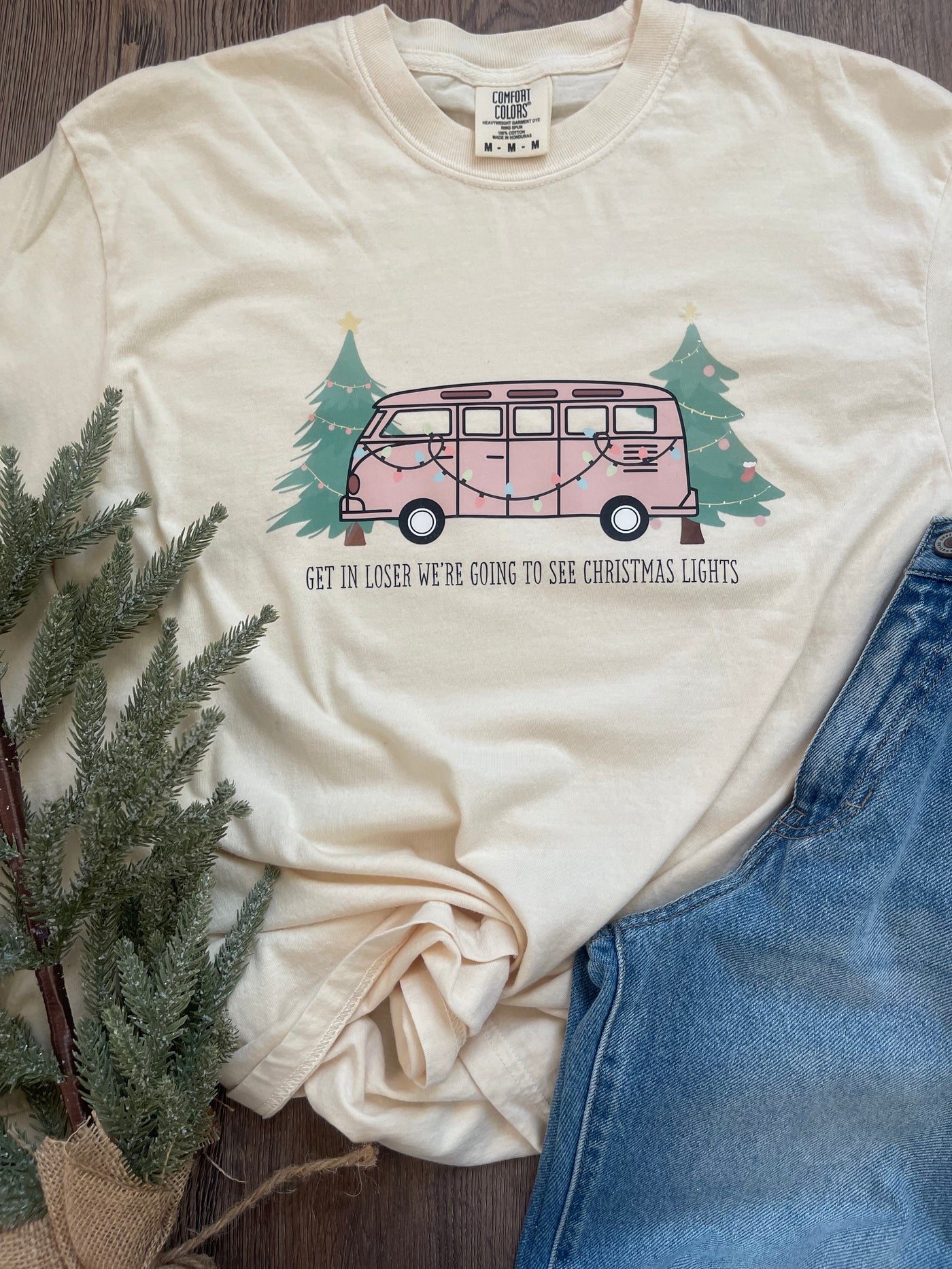 Get In Loser We're Going To See Christmas Lights Tee.