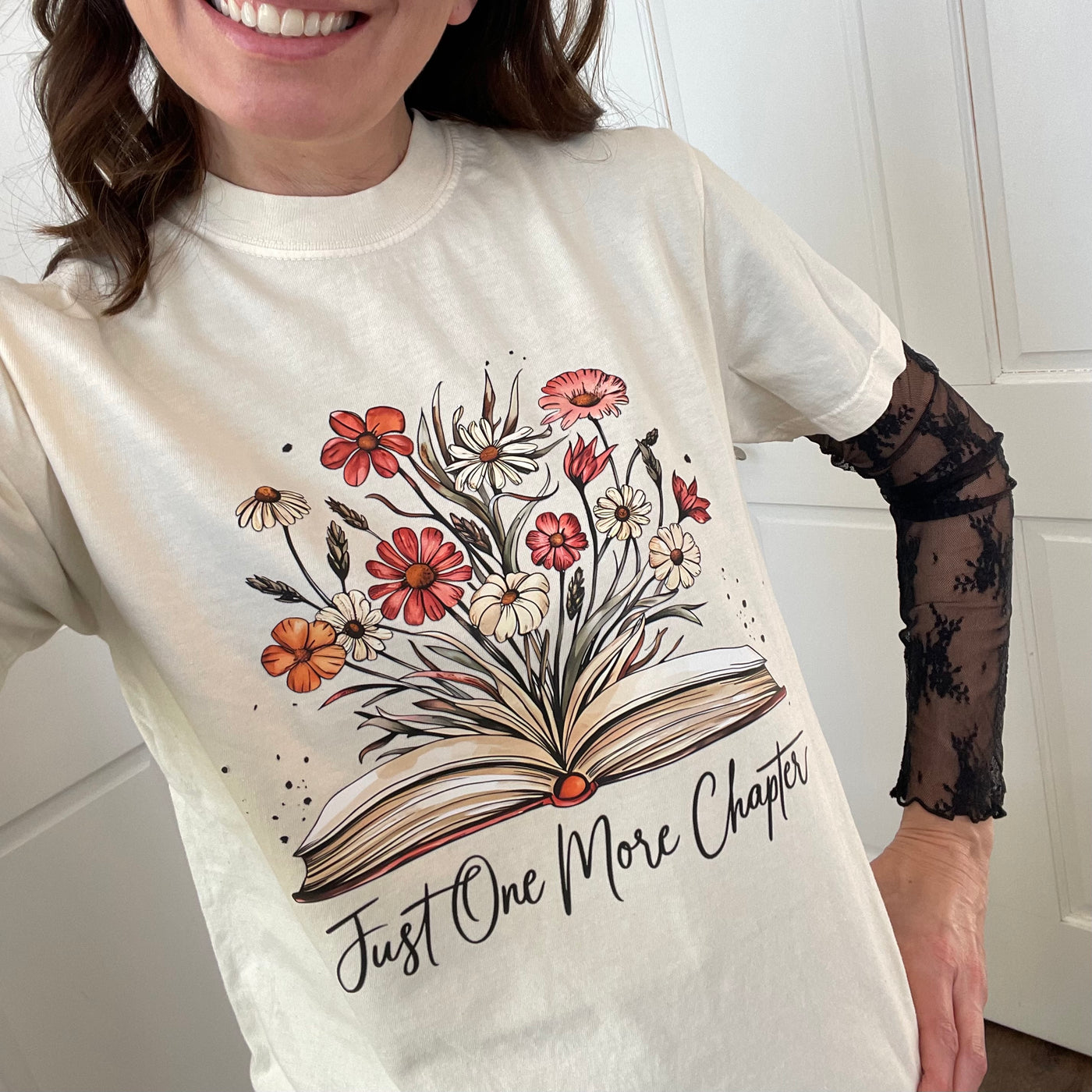 Just One More Chapter Tee