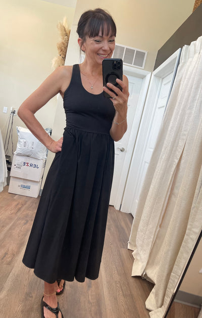 Effortless Performance Midi Dress