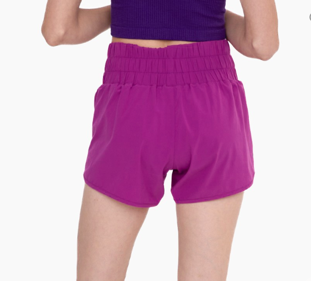 Purple Wine Running Shorts