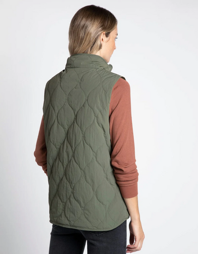 Archer Vest in Olive