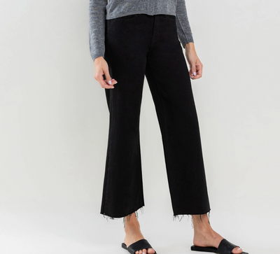 Lovervet Black Wide Leg Jeans