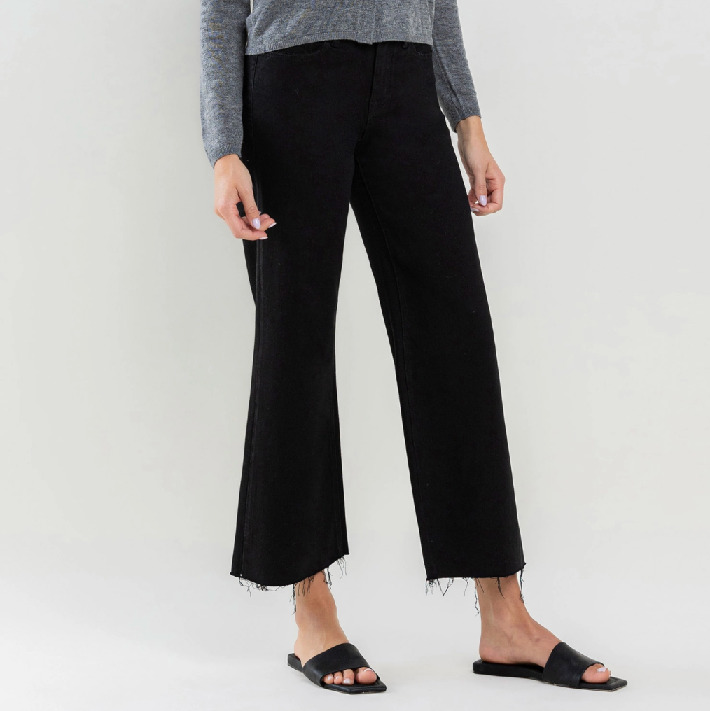 Lovervet Black Wide Leg Jeans