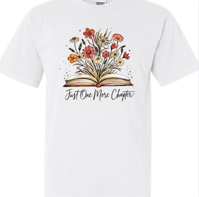 Just One More Chapter Tee