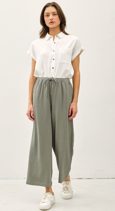 Linen Blend Pants