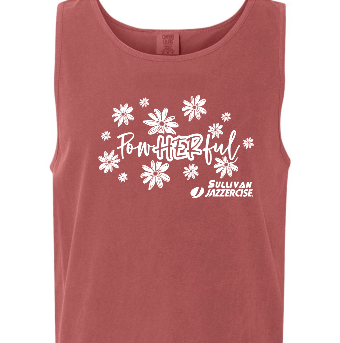 PowHERful Jazzercise Tank - Comfort Colors