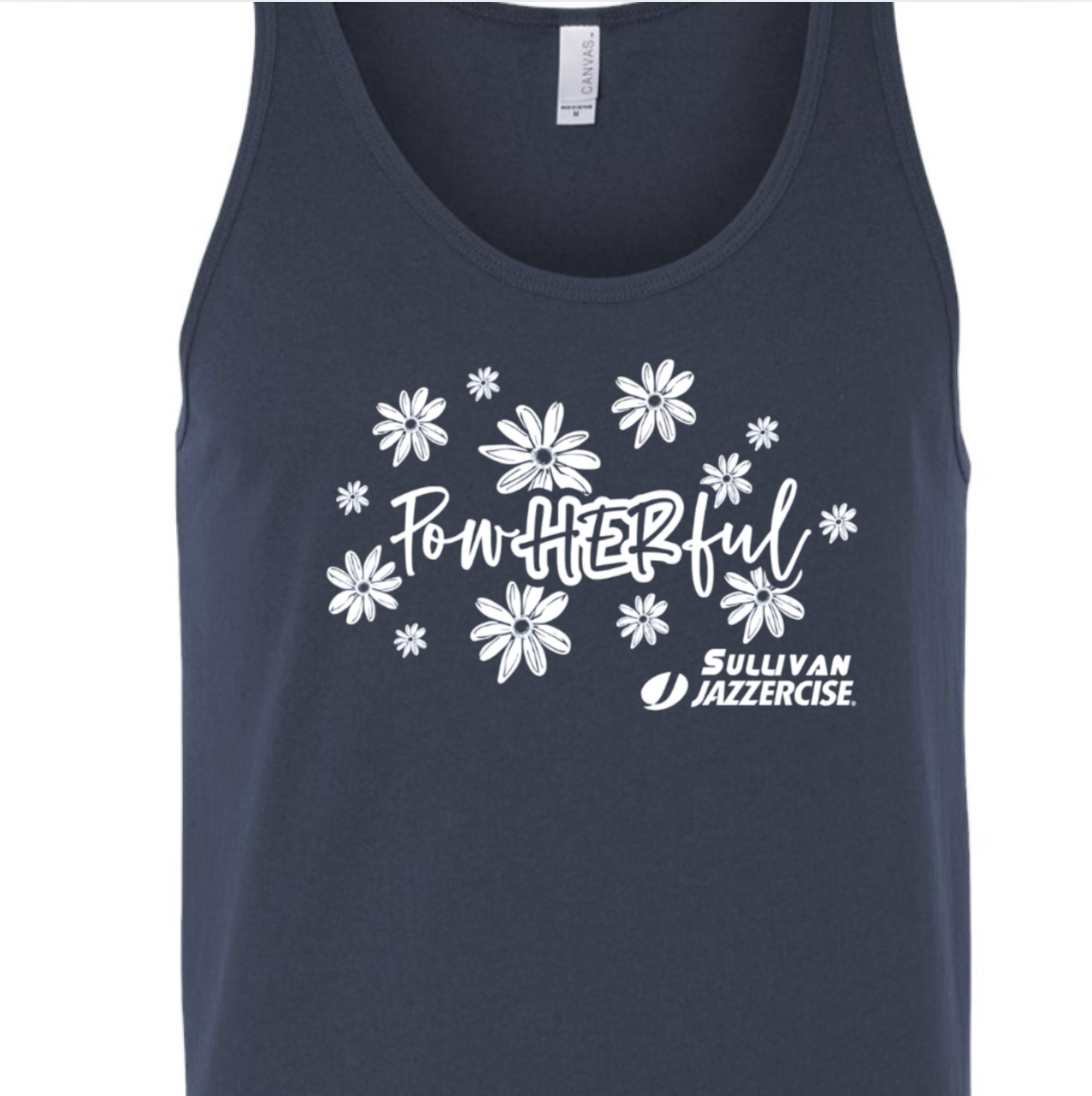 PowHERful Jazzercise Tank - Bella Canvas Jersey Tank