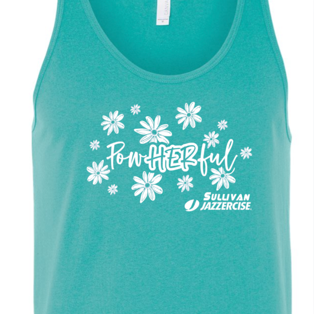 PowHERful Jazzercise Tank - Bella Canvas Jersey Tank