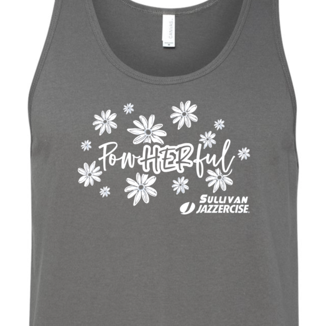 PowHERful Jazzercise Tank - Bella Canvas Jersey Tank