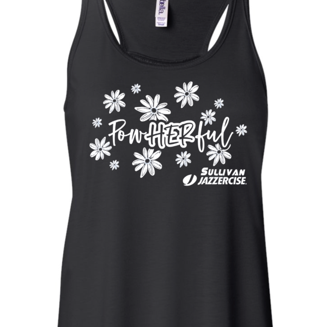 PowHERful Jazzercise Tank - Bella Canvas Racerback Tank