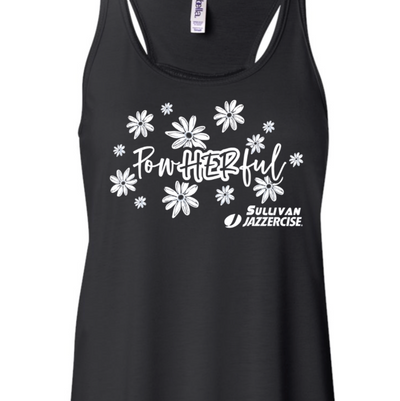 PowHERful Jazzercise Tank - Bella Canvas Racerback Tank